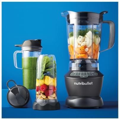 Productafbeelding NutriBullet Staafmixer NBF500DG donkergrijs (1200 W)