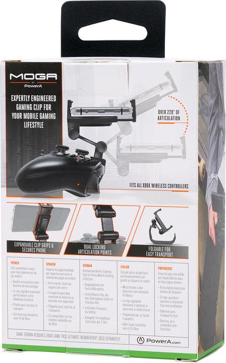 Actual product image PowerA MOGA Mobile Gaming Clip 2.0 for wireless Xbox controllers (Xbox Series S)