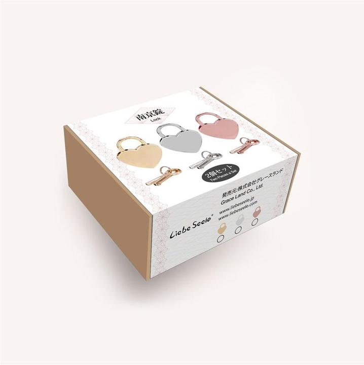 Image du produit Liebe Seele Petit château en forme de coeur (lot de 2)