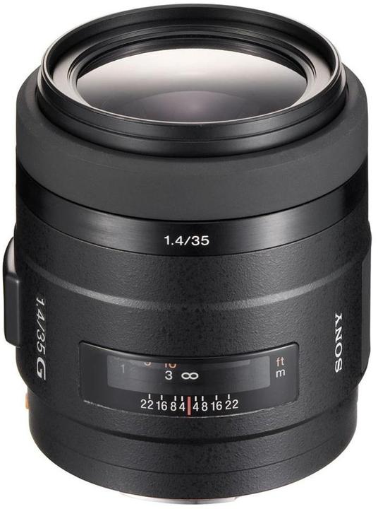 Actual product image Sony 35mm f/1.4 G, Full Frame A-Mount (Sony A, full size)