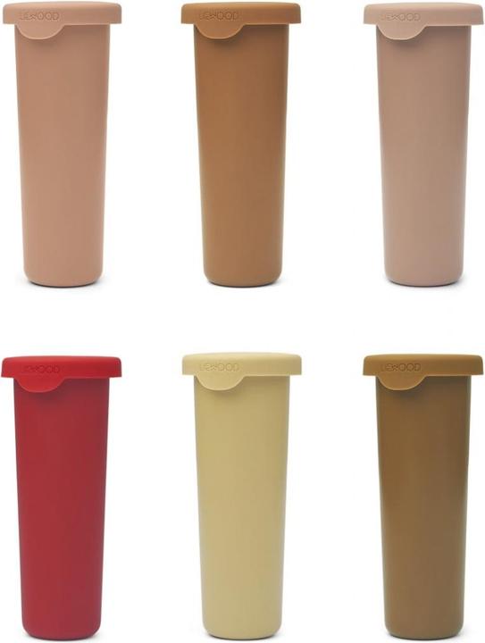 Produktbild Liewood Edelstahl Eisformen Gianni er Pack Rose Multi Mix