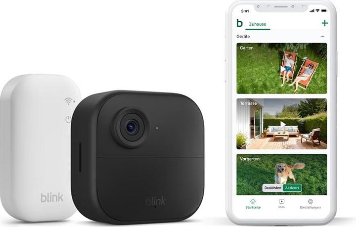 Actual product image Ring Blink Outdoor 4 - 1-CAM - EU (640 x 360 Pixels)
