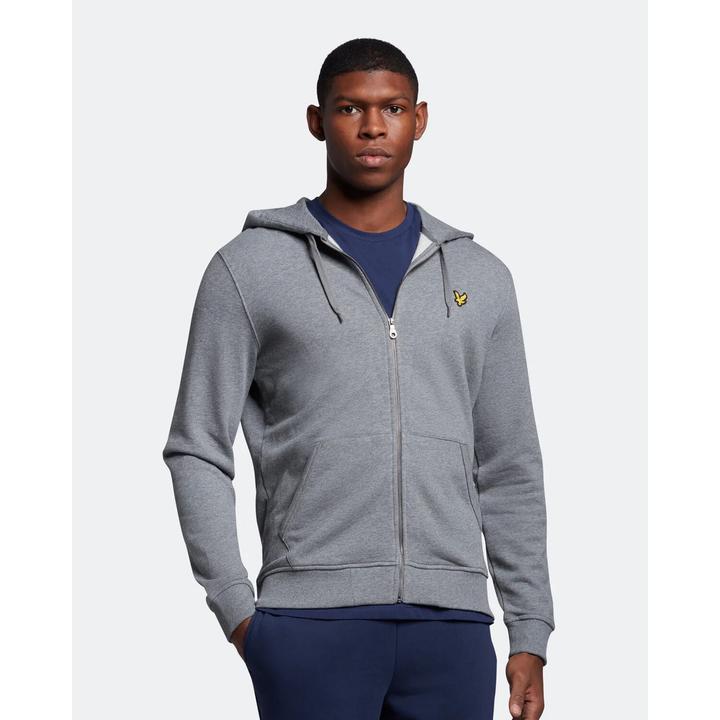 Actual product image Lyle and Scott Zip Through Hooded Jacket Men (L)