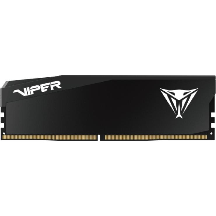 Patriot DIMM 16 GB DDR5-6000 (schwarz, VEU516G6036, VIPER Elite 5 Ultra, INTEL XMP, AMD EXPO) (1 x 16GB, RAM DDR5, DIMM), Memoria RAM, Nero