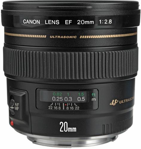 Produktbild Canon EF 20mm f/2.8 USM (Canon EF, Vollformat)