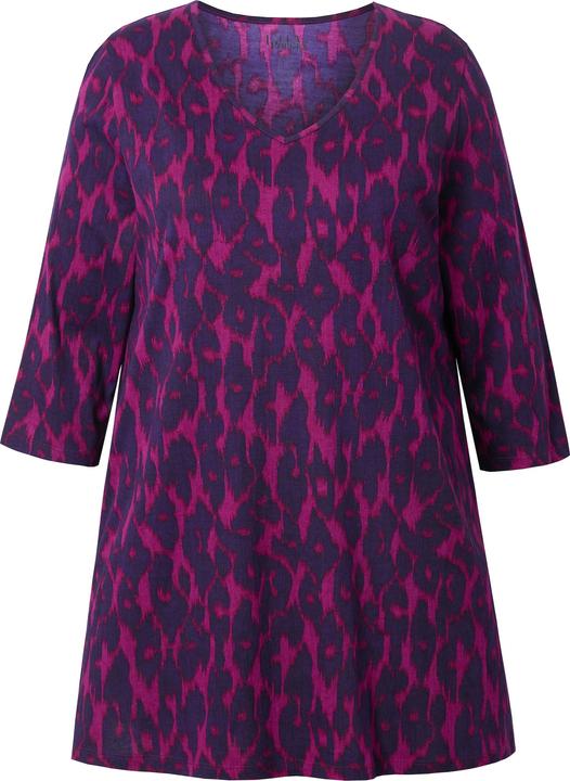 Immagine prodotto Ulla Popken Maglia dal taglio lungo e svasato con scollo a V e maniche a 3/4 (62)