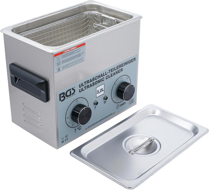BGS Ultrasonic parts cleaner (40 kHz, 3.20 l)