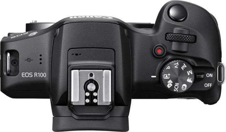 Actual product image Canon R100 (18 - 45 mm, 24.10 Mpx, APS-C / DX)
