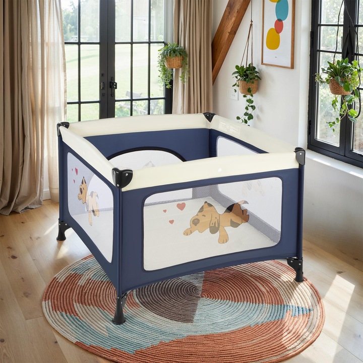 Actual product image tectake Playpen Tommy Junior 105x105x78cm (105 cm, 105 cm)