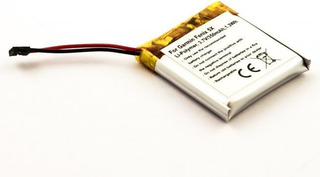 Actual product image AGI Battery compatible with Garmin Fenix 5X