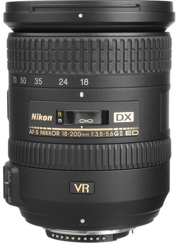 Produktbild Nikon AF-S Nikkor 18-200mm f/3.5–5.6 G ED DX VR II (Nikon DX, APS-C / DX)