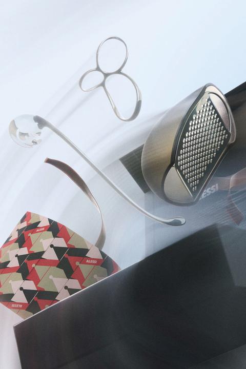 Produktbild Alessi Geschenkset Wein schwarz (Weinverschluss)