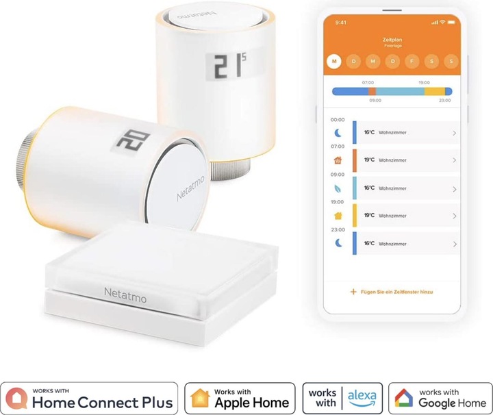 Produktbild Netatmo Smarte Heizkörperthermostate Starterpaket