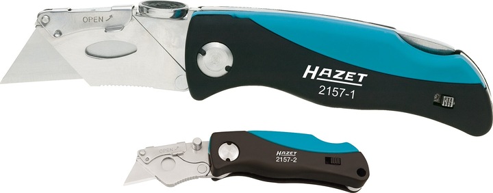 Produktbild HAZET Klappmesser Satz 2157/2 ∙ Anzahl Werkzeuge: 2 (28 cm)