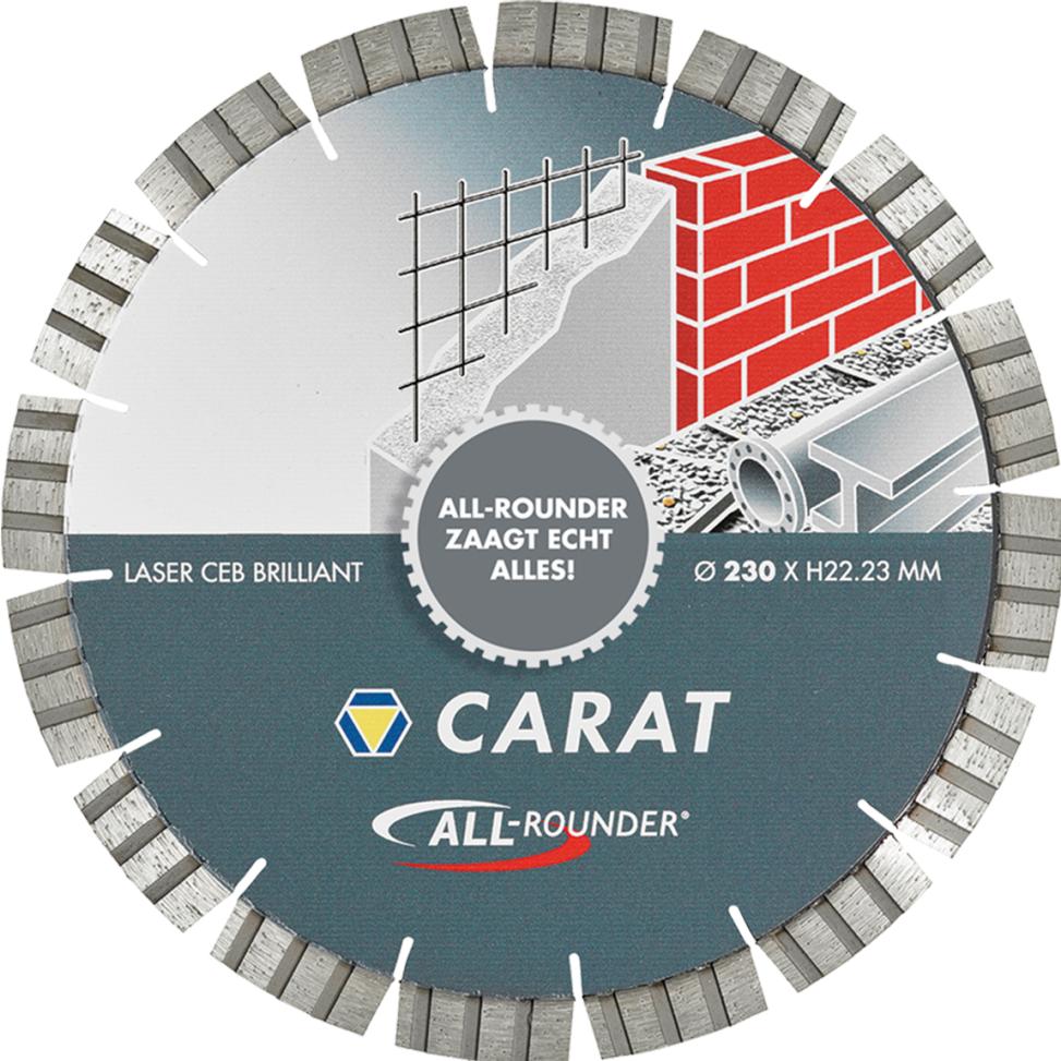 Carat, Lama, Karat Allrounder Master Diamantschijf 230x22,23 mm - CEB2303015