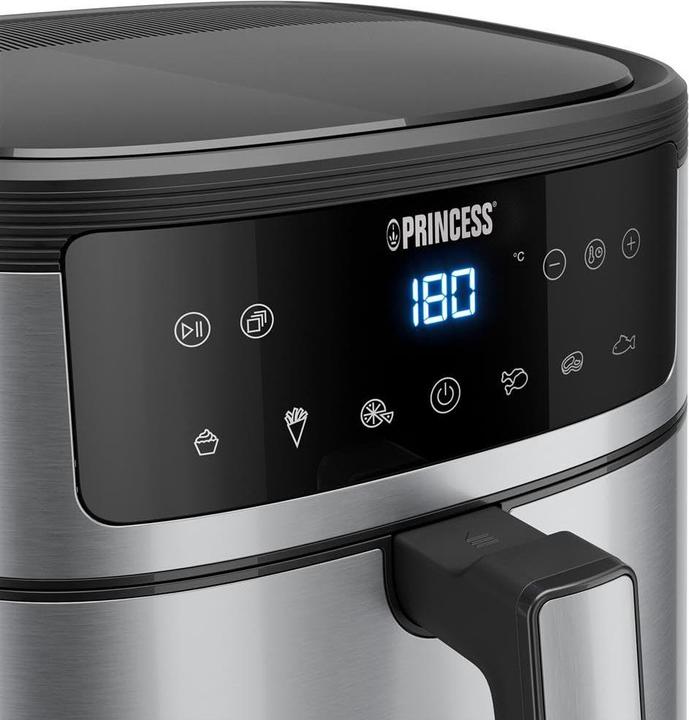 Produktbild Princess Airfryer Heissluft-Fritteuse 6 l 1500 W mit Display, Antihaftbeschichtun