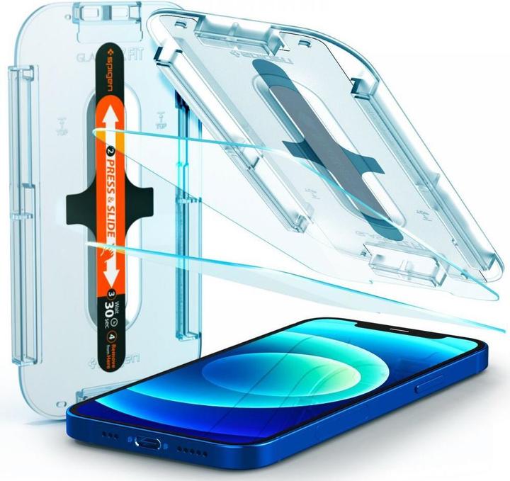 Actual product image Spigen tR EZ Fit (2 Piece, Apple iPhone 12, Apple iPhone 12 Pro)