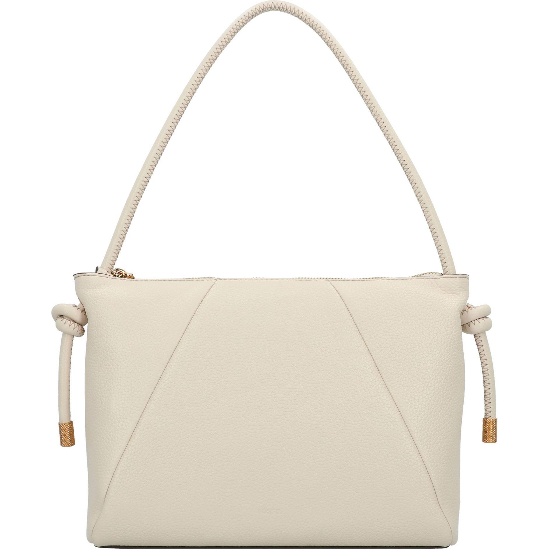 Fossil, Handtasche, Willa Schultertasche Leder 30.5 cm, Beige