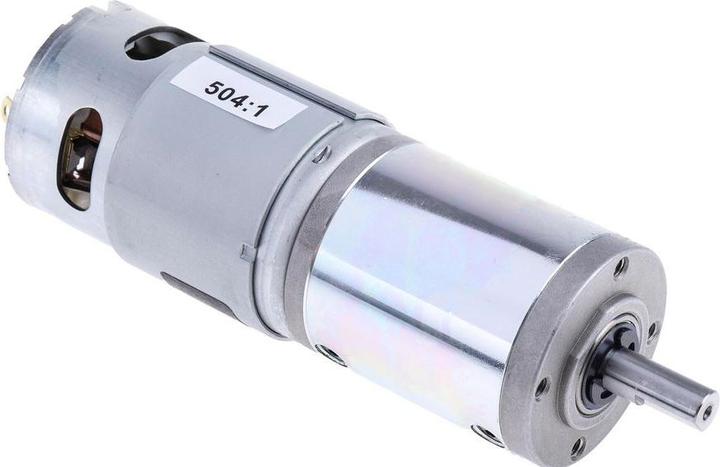 Image du produit RS PRO Motoréducteur 6-12VDC Ø42mm 504:1