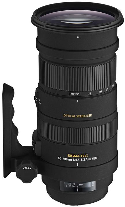 Sigma 50-500mm, f/4.5-6.3 DG APO OS HSM, Nikon - kaufen bei Digitec