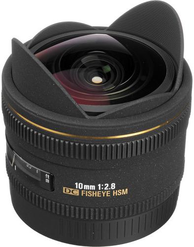 Produktbild Sigma 10mm, f/2.8 EX DC HSM Diagonal-Fisheye, Nikon F DX (Nikon DX, APS-C / DX)