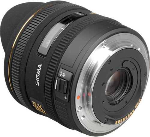 Produktbild Sigma 10mm, f/2.8 EX DC HSM Diagonal-Fisheye, Nikon F DX (Nikon DX, APS-C / DX)