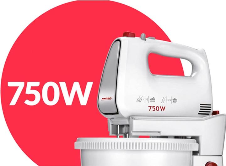 Immagine prodotto MPM Mikser z 2 misami obrotowymi MMR-22Z (750 W)