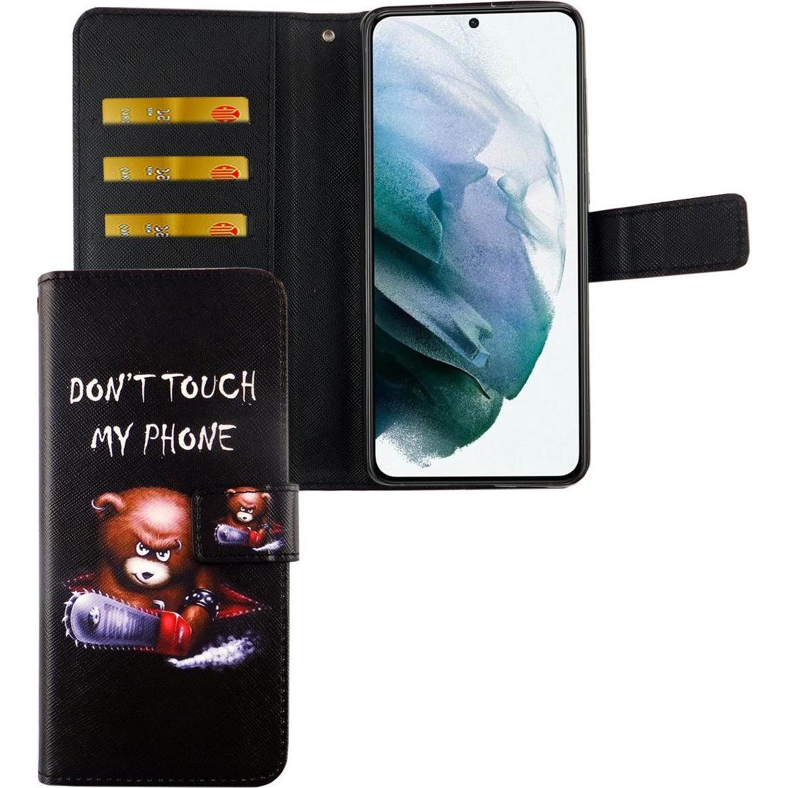 Thumbnail - König Design Hülle Handy Schutz für Samsung Galaxy S21 Case Cover Tasche Wallet Etui Bumper (Samsung Galaxy S21+), Smart...