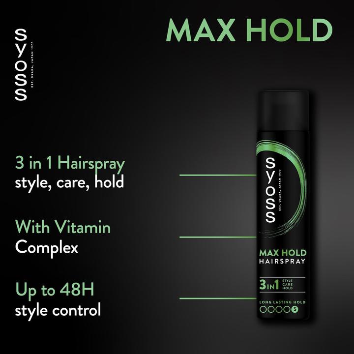 Immagine prodotto Syoss Lacca Max Hold 300ml (300 ml)