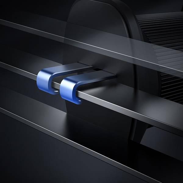 Productafbeelding Baseus Magnetische autotelefoonhouder CW01 aan ventilatierooster met autolader USB-C, 15W + 25W (zwart)