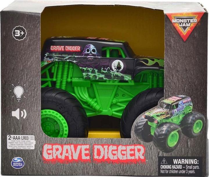 Immagine prodotto Monster Jam - 1:24 Lights & Sounds Truck - Grave Digger
