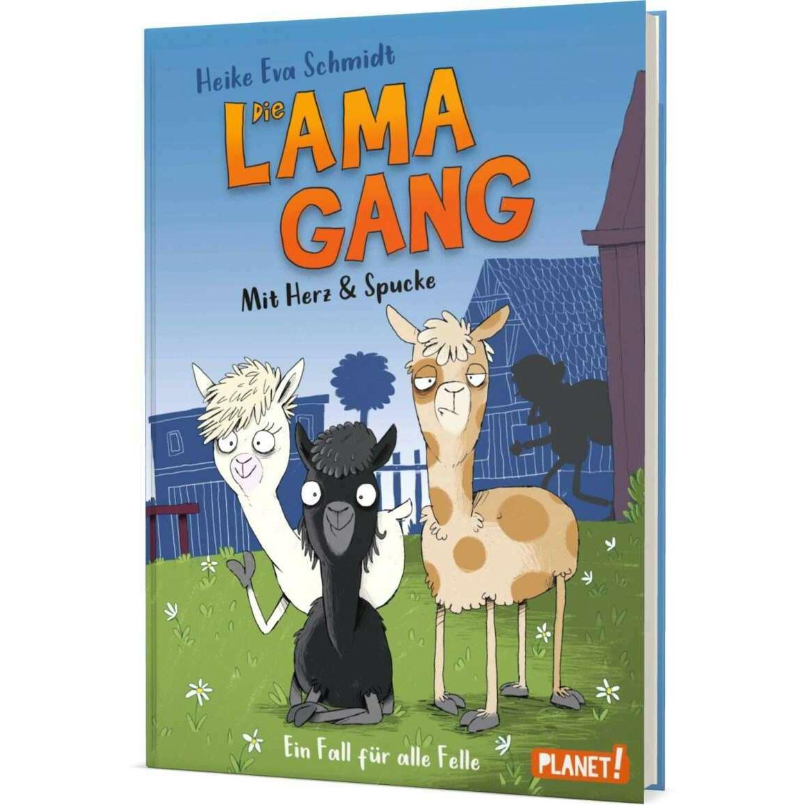 Die Lama-Gang. Mit Herz & Spucke 1: Ein Fall für alle Felle, Kinderbücher von Heike Eva Schmidt, Nikolai Renger