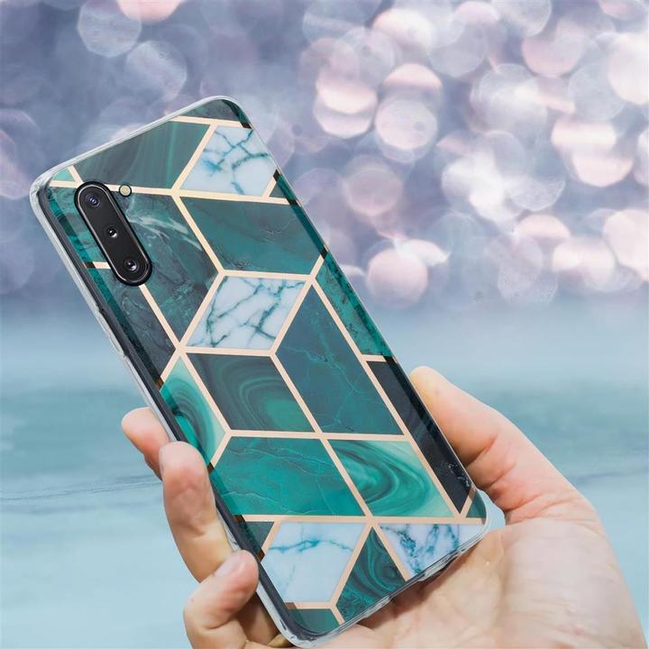 Image du produit Cadorabo Couverture IMD TPU Marbre coloré (Samsung Galaxy Note 10)