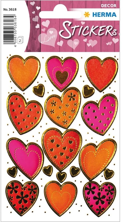 Herma Sticker Herzen
