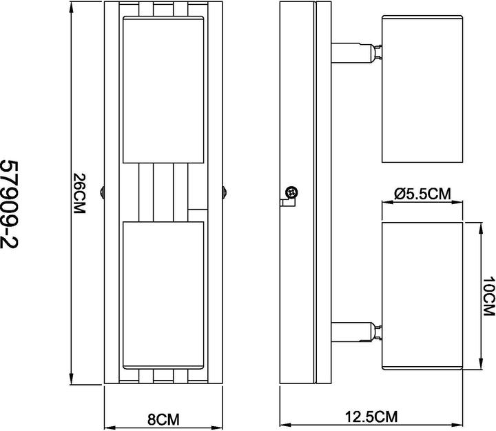 Produktbild Globo Kayden (GU10)