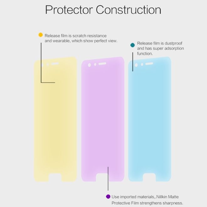 Produktbild Nillkin Matte Series (1 Stück, Honor 9)