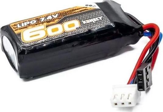 Image du produit Konect Accu RC LiPo 600 mAh 7.4 V, type d'accu : lithium-polymère (7.40 V, 600 mAh)