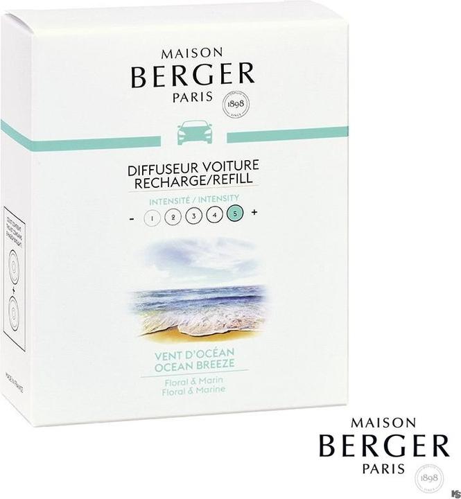 Produktbild Maison Berger Autodiffusor Refill Vent d'Océan 2 Stück