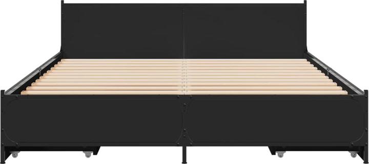 Image du produit VidaXL Cadre de lit avec tiroirs (120 x 200 cm)