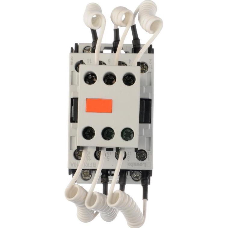 Lovato Schütz für Kondensatorbänke 3P 12,5kvar 1NC 0R 230V AC (BFK1210A230), Automatisierung
