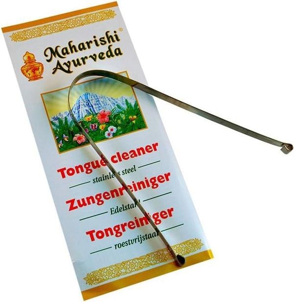 Image du produit Maharishi Ayurveda Nettoyeur de langue en acier (Racleur de langue, 1 x)