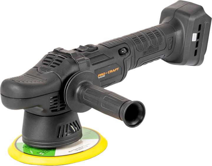 Produktbild Procraft PM20bb Akku Poliermaschine 20 V 150 mm + 2x Akku 2,0 Ah + Ladegerät