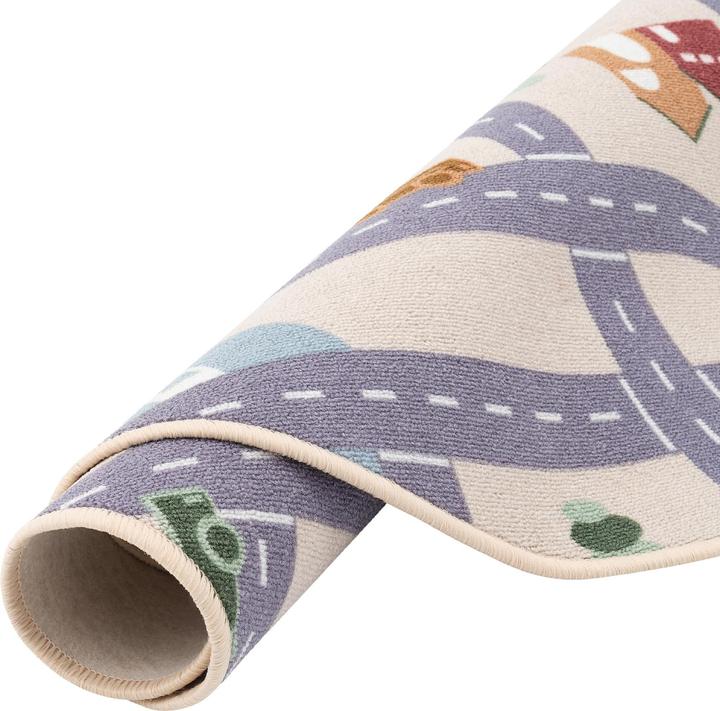 Actual product image Snapstyle Kinder Spiel Strassenteppich Fun Town Rund (200 x 200 cm)