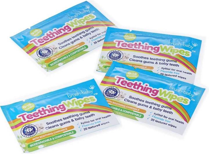 Productafbeelding Brush-Baby Zahnungstücher (1 x)