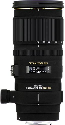 Produktbild Sigma 70-200mm, f/2.8 EX DG HSM (Sony A, Vollformat)