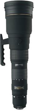 Produktbild Sigma 300-800mm, f/5.6 EX DG HSM, Nikon F (Nikon F, Vollformat)