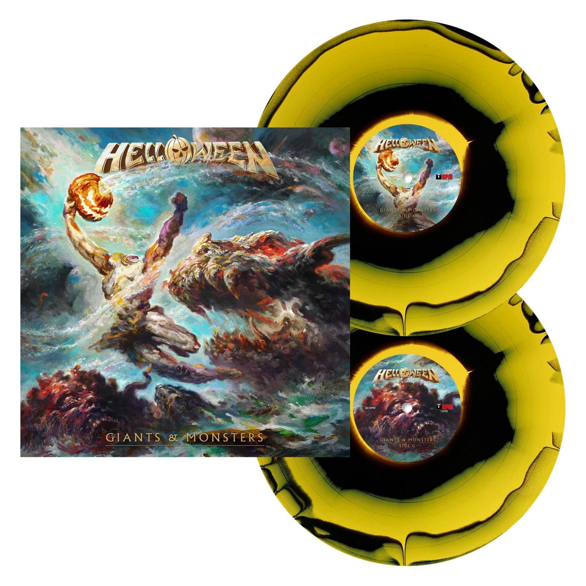 Various Publishers Giants&Monsters(Giant Black Yellow Vinyl), Vinyl