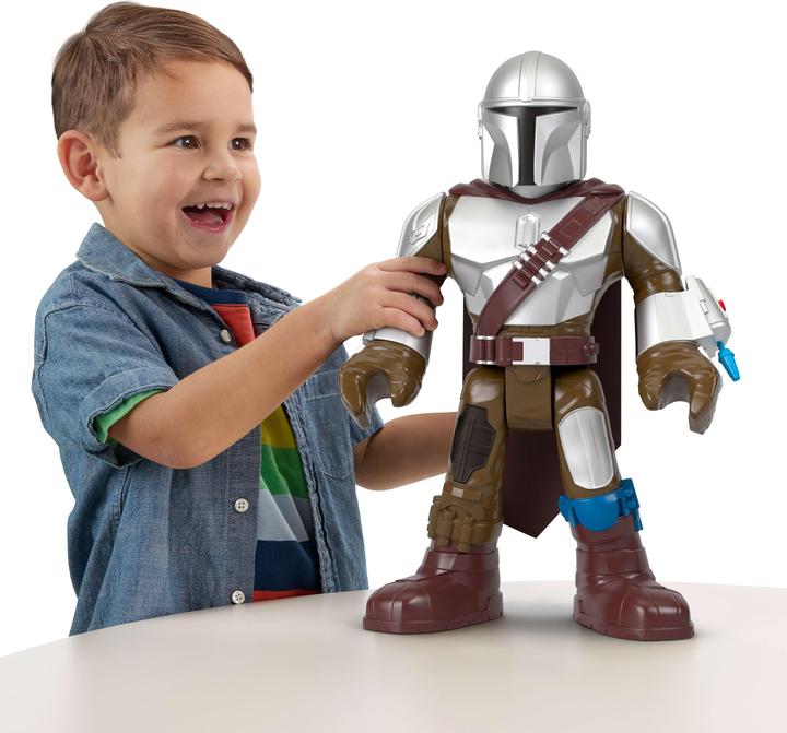 Actual product image Fisher-Price Imaginext STAR WARS XXL The Mandalorian