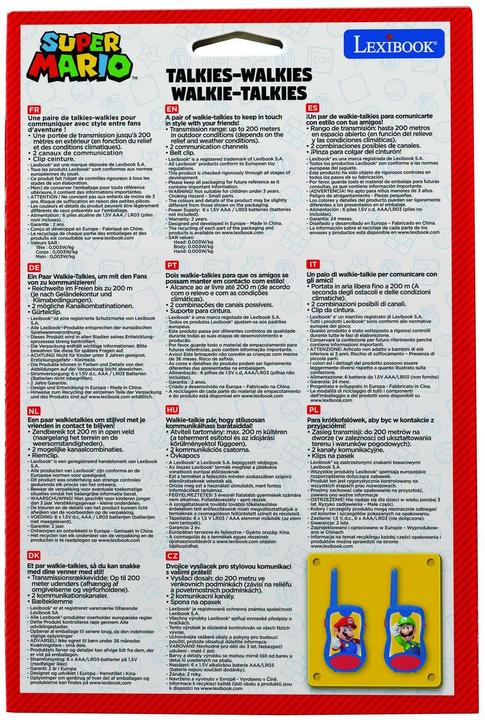 Actual product image Lexibook Super Mario