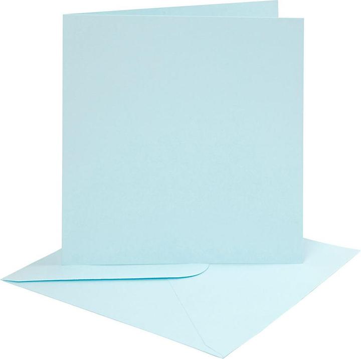 Image du produit Creativ Company Cartes et enveloppes bleu clair, 4 pcs. (4 pcs)